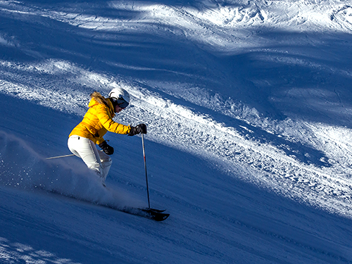 cours de ski privés à megève, moniteur de ski privé