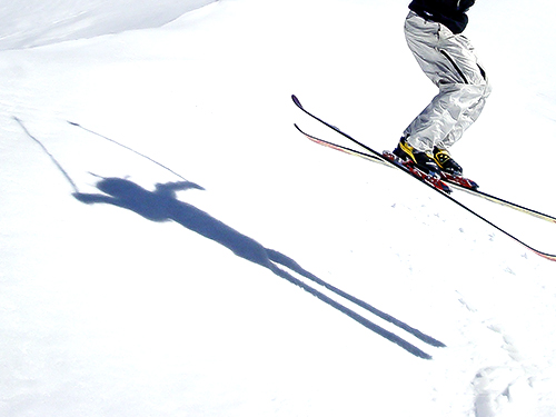 children’s telemark lessons in megeve